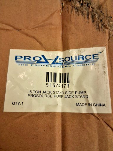 Pro 6 Ton Load Capacity Ratcheting Jack Stands 2pk T460002