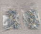 Hook Ring Terminal: 16 to 14 AWG, Crimp Connection Qty 100 61566311