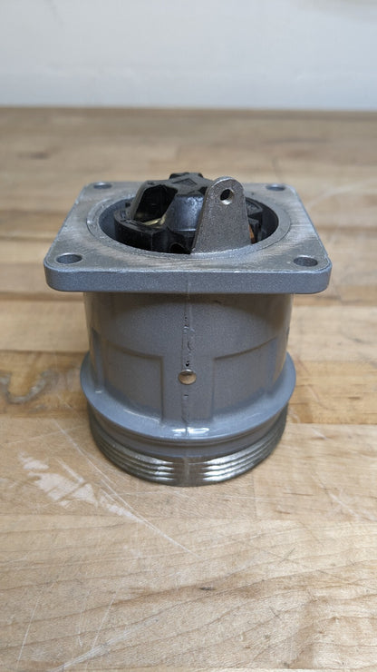 Russellstoll T &amp; B 3314 Receptacle w/ Junction Box &amp; Cap 30A 3W4P 480VAC