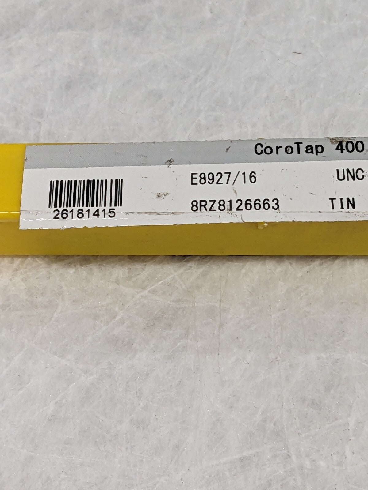 Sandvik Thread Forming Tap: 7/1614 UNC, 2B Class 6181415