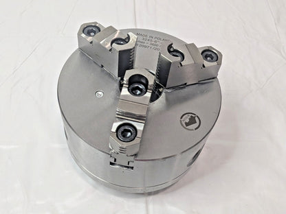 Bison 3 Jaws 6" Diam Self Centering Manual Lathe Chuck D1-4 Mount 7-803-0634