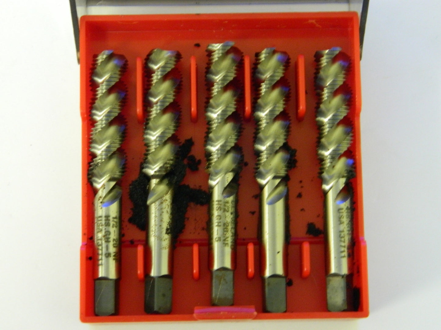 Cleveland 1/2"-20NF HS GH5 3Flute  Bottoming Taps QTY 10   GH5
