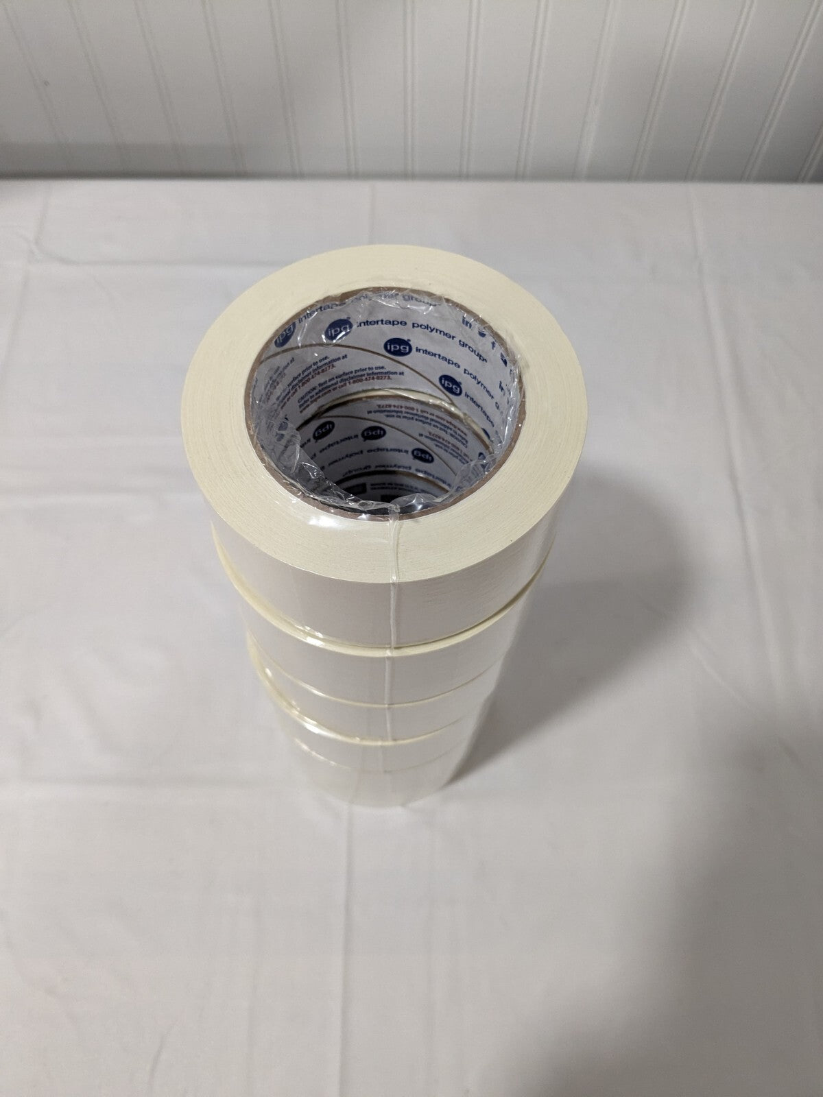 INTERTAPE Masking Tape: 2" Wide, 60 yd Long, 5 mil Thick Qty 6 PG500.13