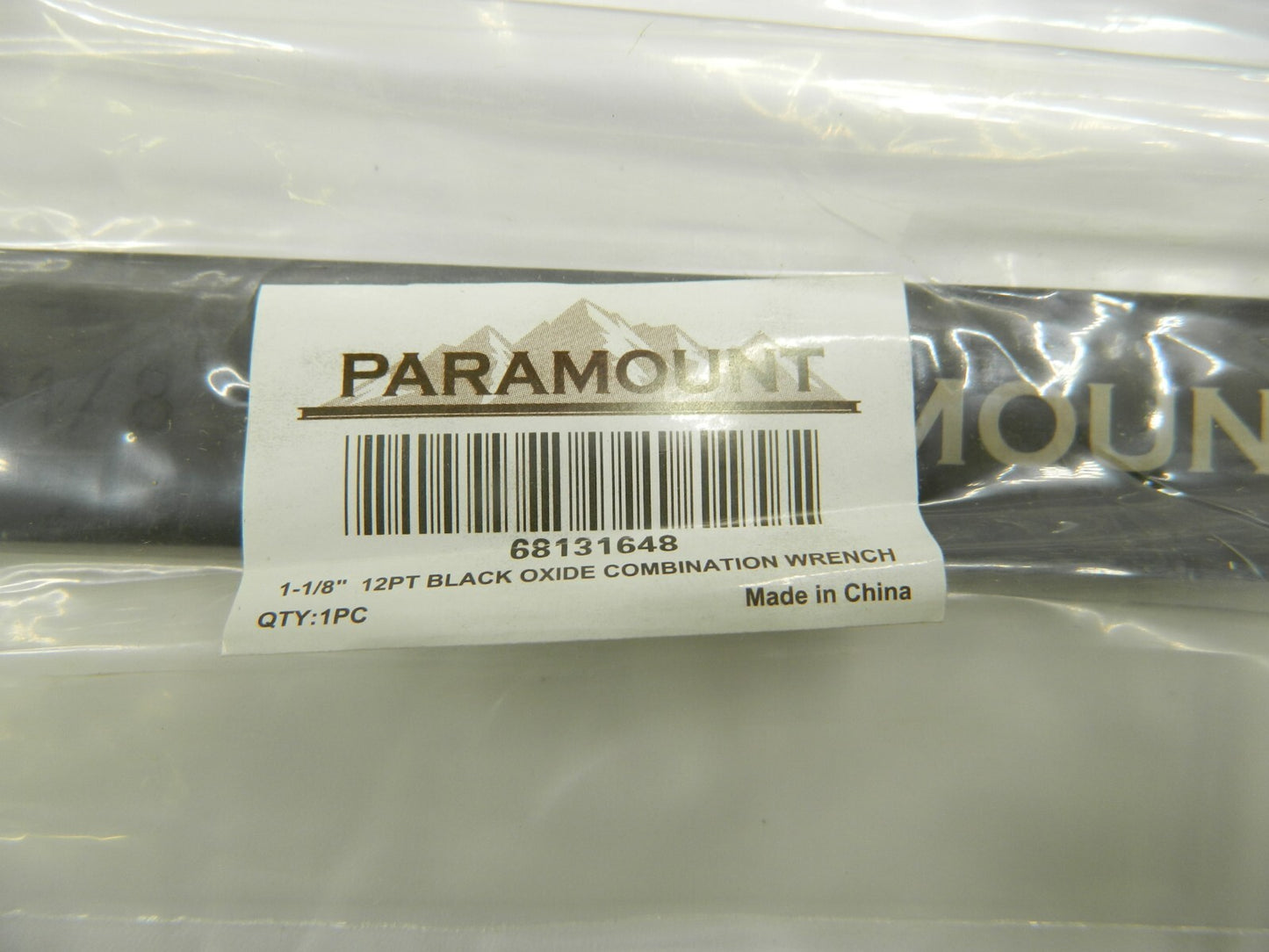 PARAMOUNT 1-1/8" 12 Point Offset Combination Wrench: 15-1/2'' OAL