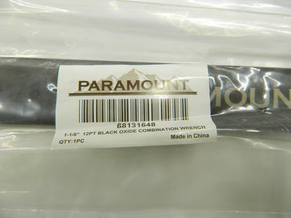 PARAMOUNT 1-1/8" 12 Point Offset Combination Wrench: 15-1/2'' OAL