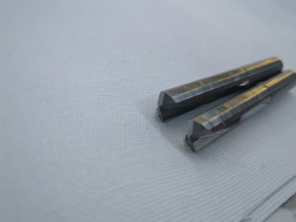 HERTEL Straight-Flute Drill Bits Letter U, 140 deg Point, Solid Carbide 16691529