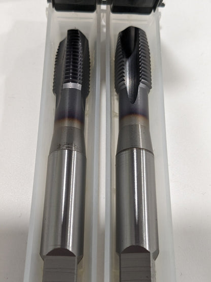 OSG Spiral Point Plug Taps M10 x 1.25 D5 3FL Powdered Metal TiCN Qty 2 1702708