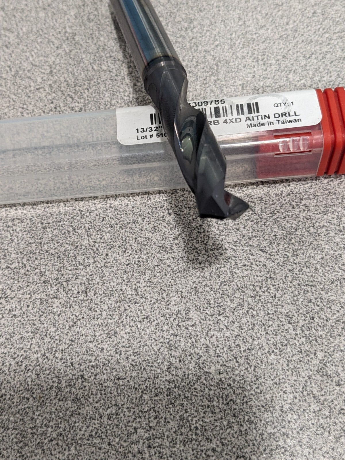 ACCUPRO Jobber Length Drill Bit: 13/32" Dia, 140 °, Solid Carbide 63309785