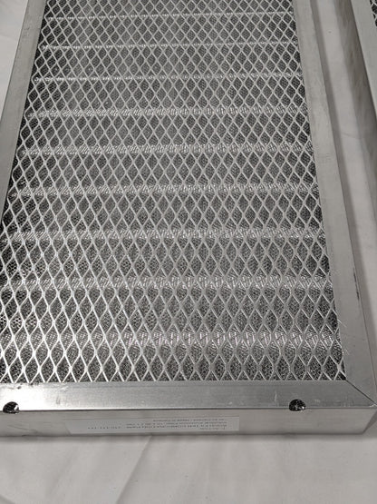 Koch Filter Pleated Air Filter: Permanent, MERV 7 2 Pack 618-100-200