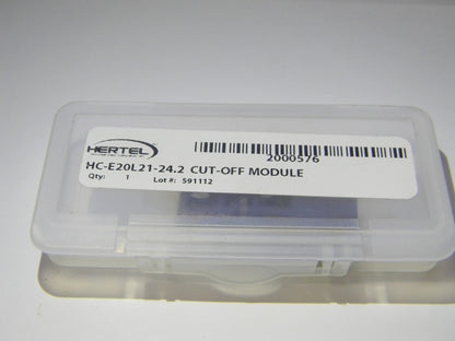 Hertel LH 2mm Indexable Cutoff Grooving Support Blade HC-E20L21-24.2 2000576