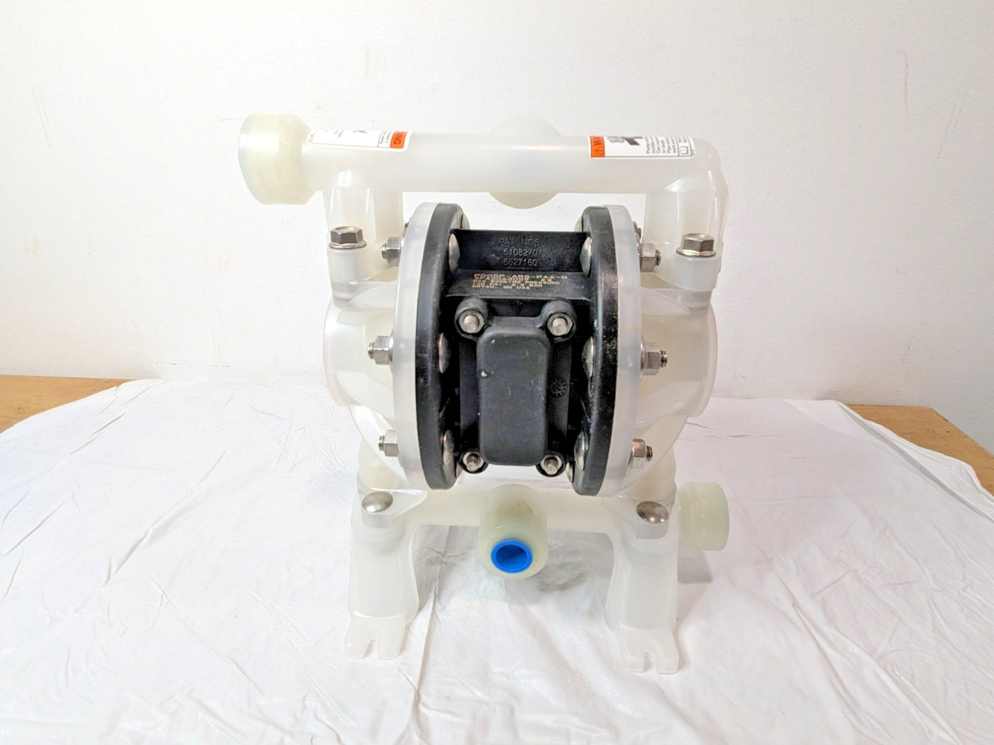 ARO/Ingersoll-Rand Air 1/2" Diaphragm Pump Polypropylene Housing PD05P-ARS-PAA-B
