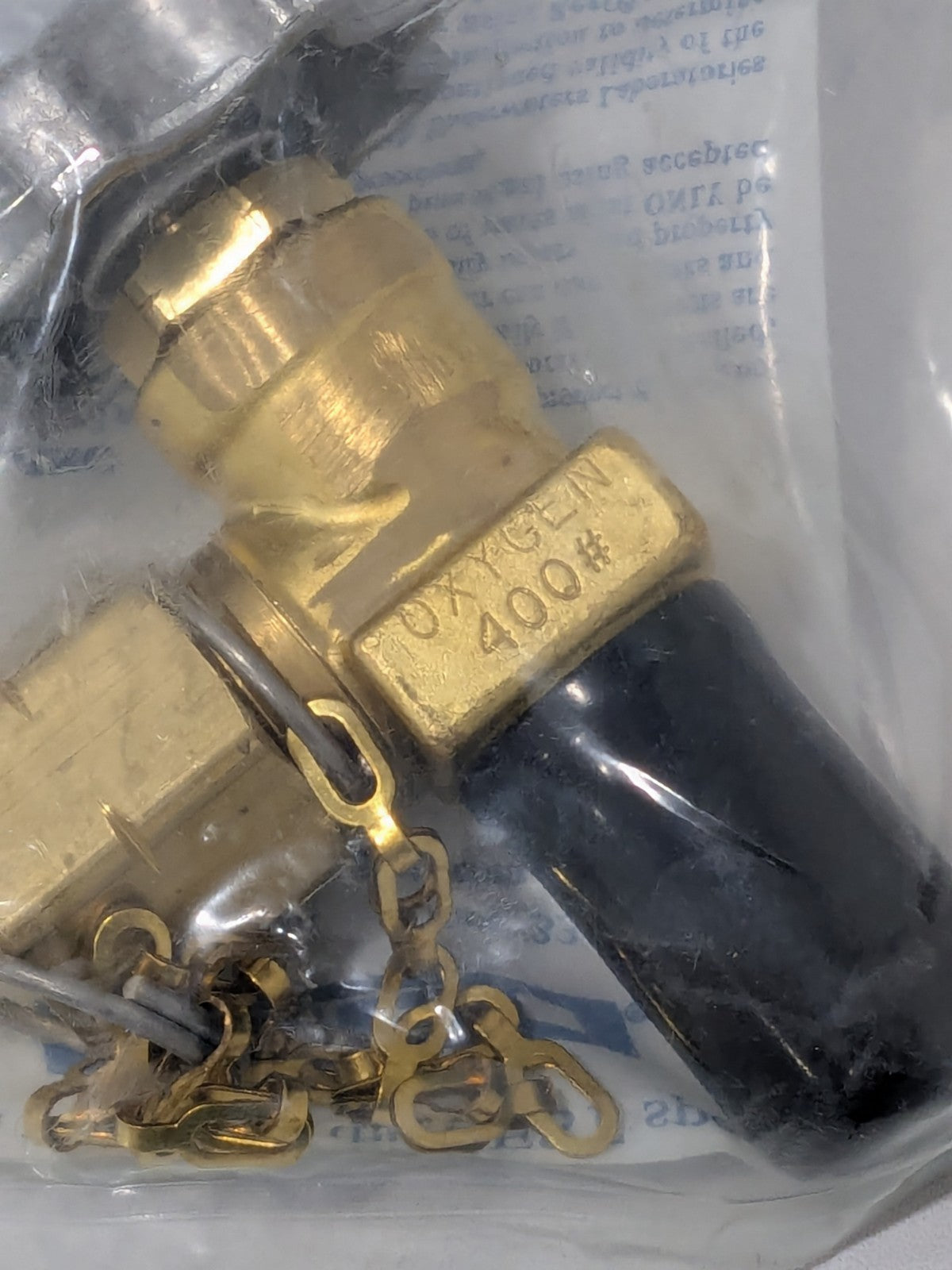 Rego Line Station Valve, W/Cap And Chain- 7161V