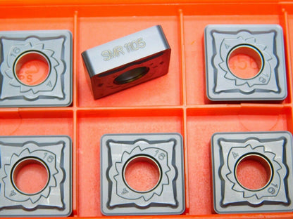 Sandvik Coromant Carbide Turning Inserts SNMG644 SMR Grade 1105 Qty 10 5909073