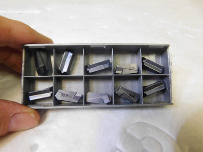 Iscar 8GIMM Grade IC908 8mm CW Carbide Grooving Insert QTY 10 6403750