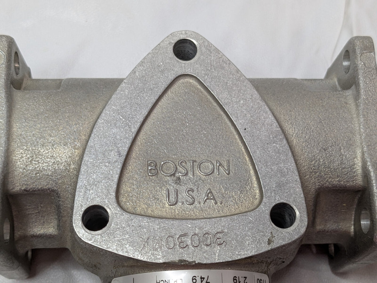 Boston Gear 2-Way Shaft Spiral Bevel Gear Drive 1:1 2.19 Input HP RA1021