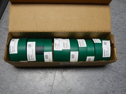 ACCUFORMNMC 300' Long x 1-3/16 Wide Roll, Vinyl, Green Flagging Tape 12 rolls