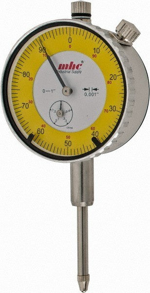 MHC Dial Drop Indicator 1.0000" Max Measurement 0-100 Dial Reading 6605-4070