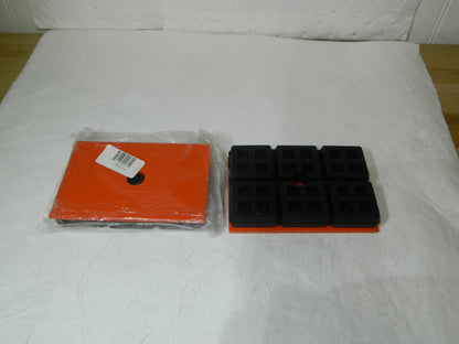 Mason Machinery Leveling Pad &amp; Mat 6"x4"x1" Neoprene &amp; St