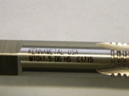 Kennametal Spiral Point Tap 3/8-24 UNF 3FL H3 HSS QTY  3    1542613