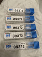 SGS Square End Mill 5pk: 0.0500" Dia, 0.15" LOC, 2 Fl Solid Carbide 09372