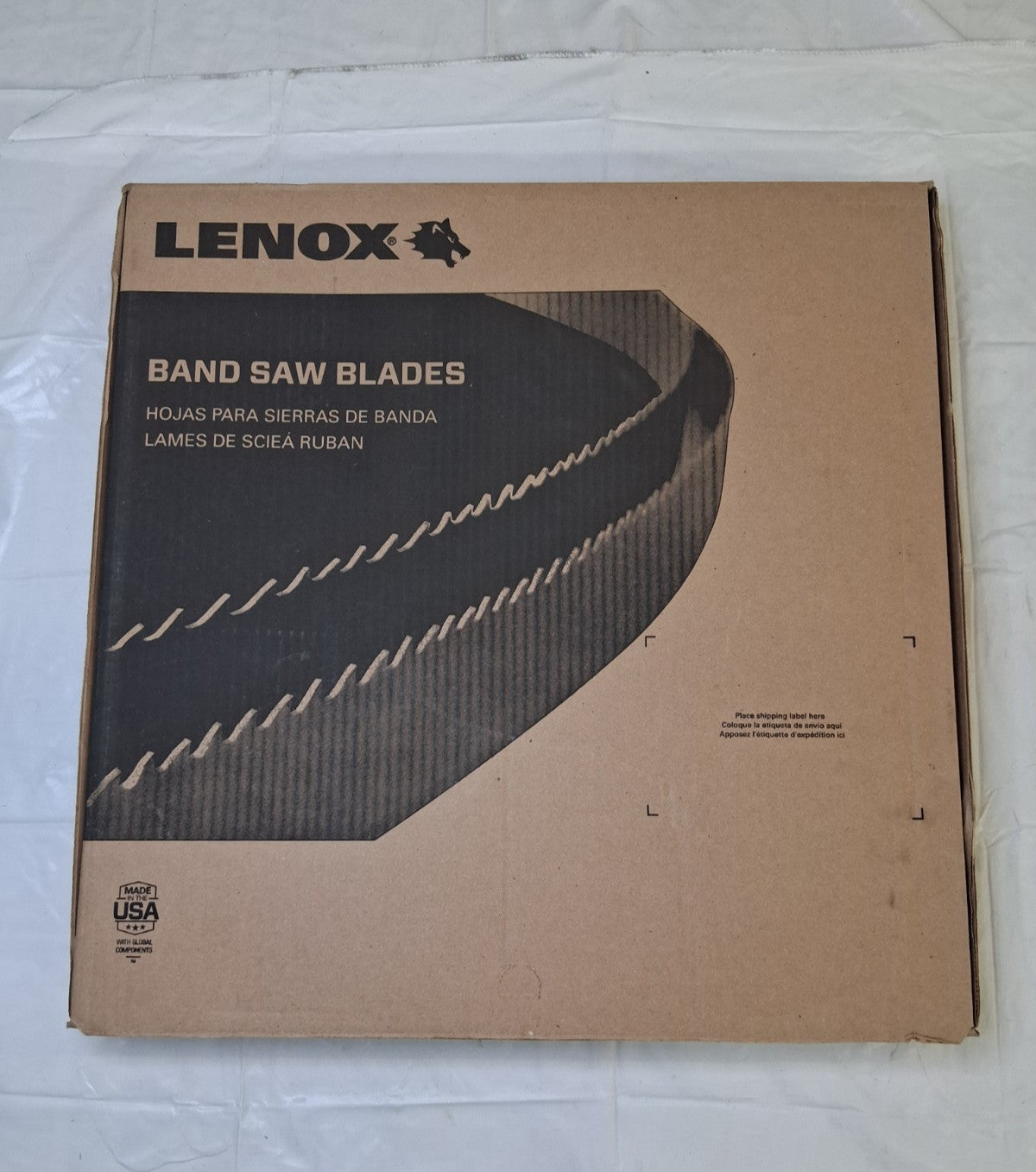Lenox Welded Bandsaw Blade 12ft 10" Long x 1" Wide 5-8 TPI 87915CLB123910