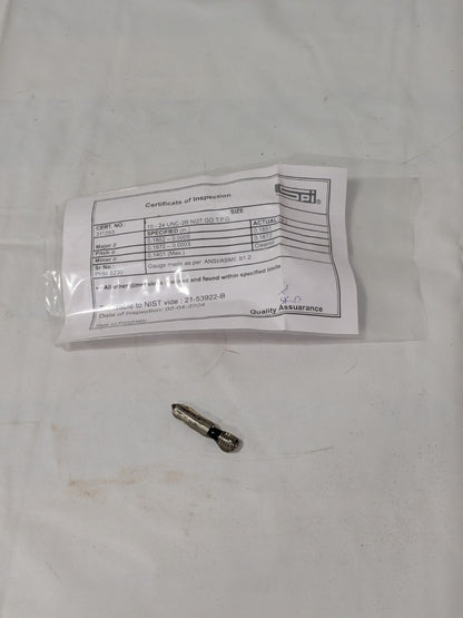 SPI Plug Thread Gage: #10-24 Thread, 2B Class, No Go 34-367-3