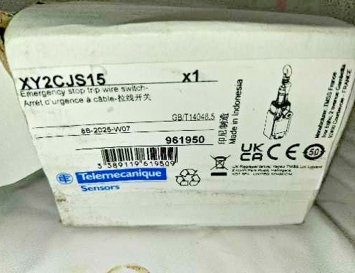 Telemecanique Sensors 10 Amp Dual Operation Rope Operated Limit Switch XY2CJS15