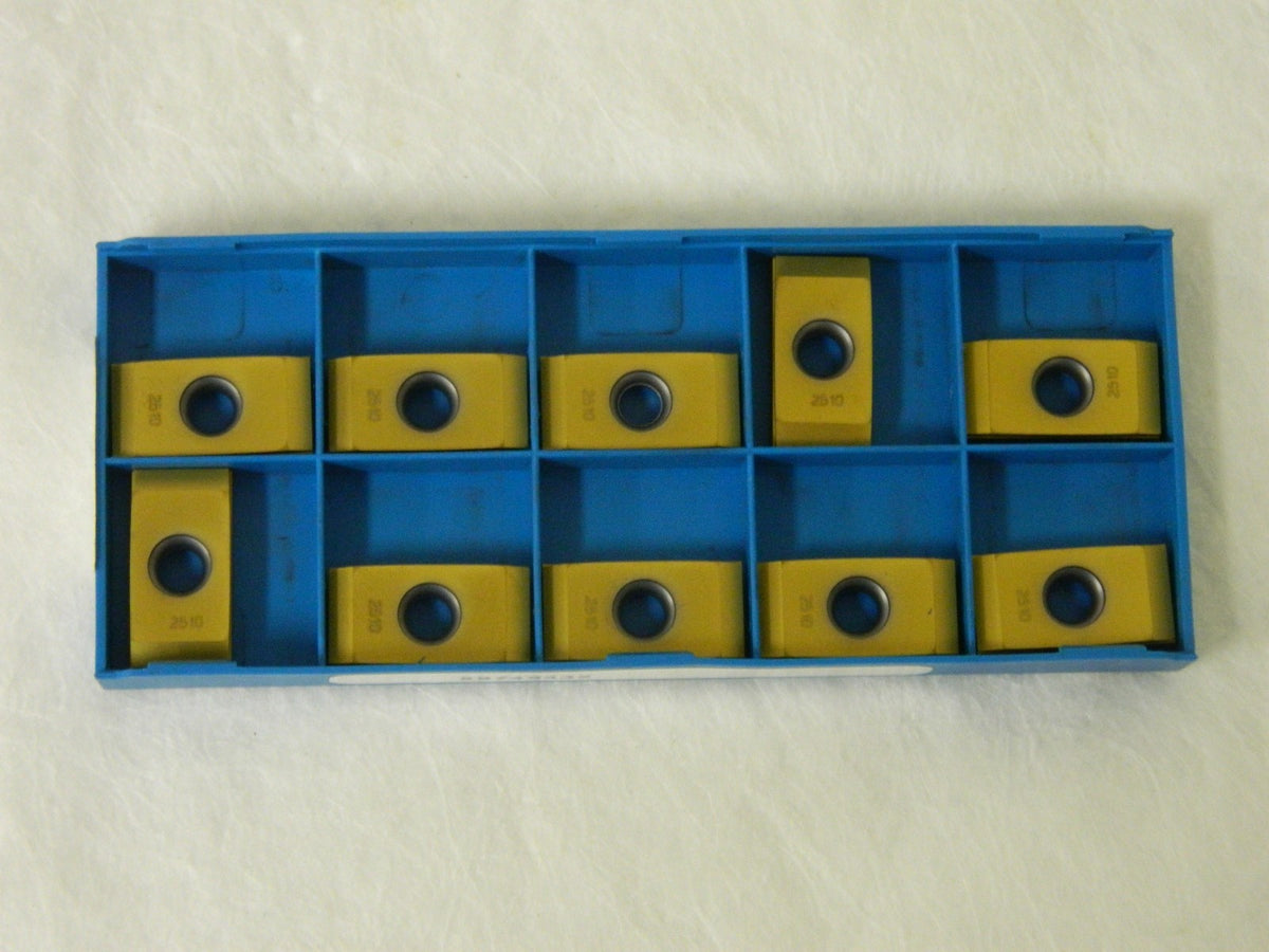 Ingersoll Carbide Milling Inserts YCF444-05 IN2510 Box of 10 #5806220