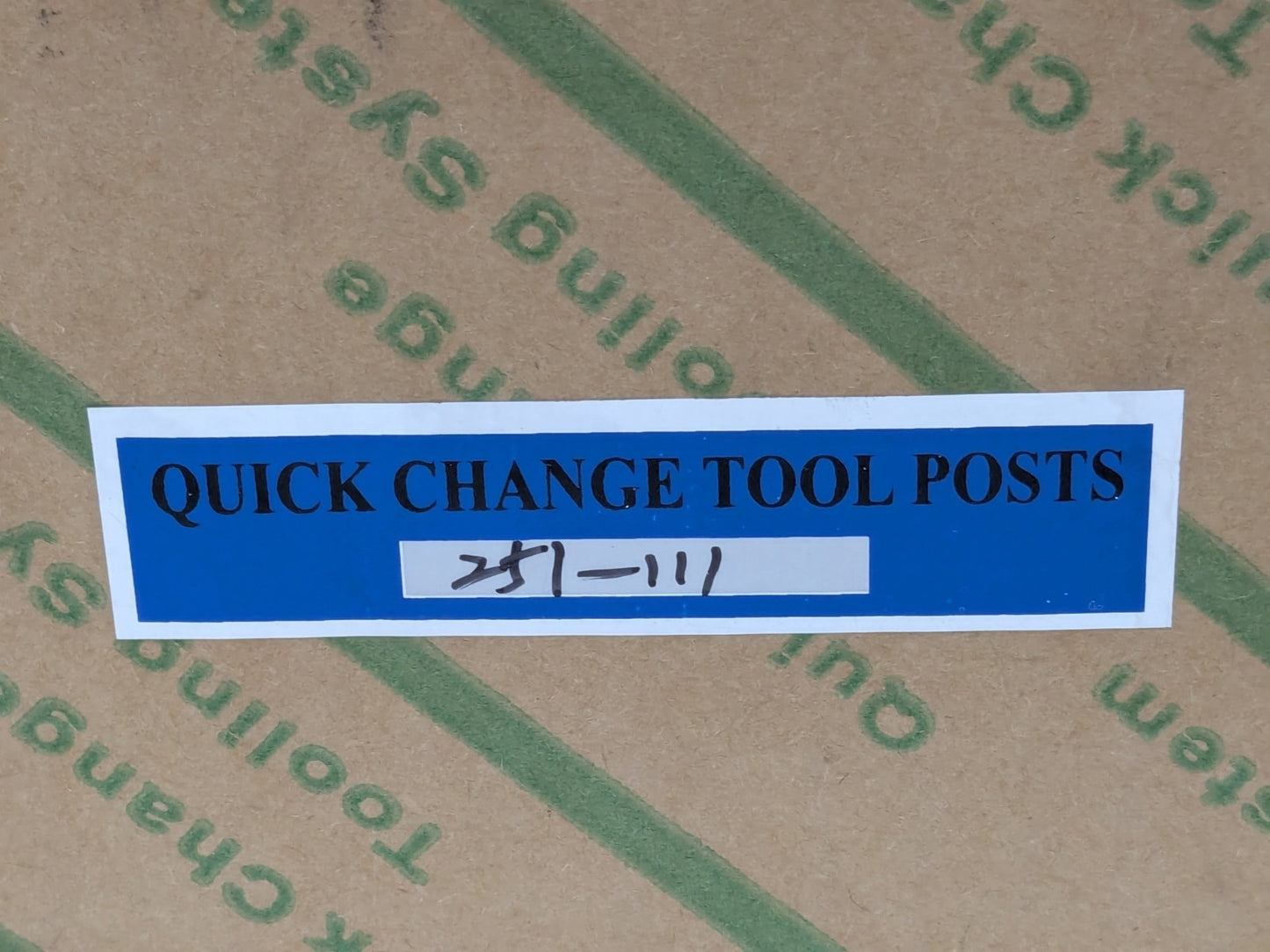 Interstate 6 Piece Lathe Tool Post & Holder Set for 9 to 12" Lathe Swing 251-111