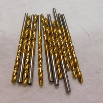 Hertel 5/32" 118° Point TiN Finish HSS Jobber Drill  Lot of 24 Drills 71171102