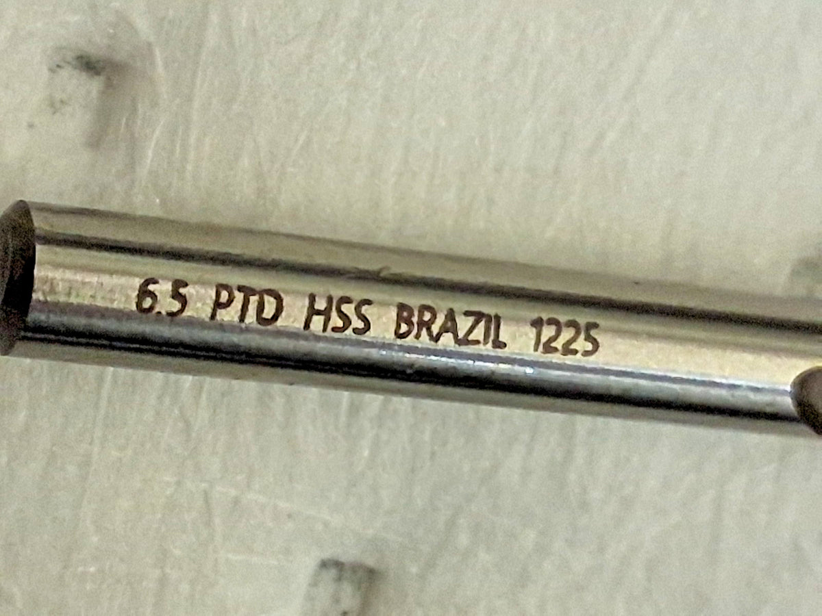 Prescision Twist Drill Jobber Length Drill Bits 6.5MM Dia 118 Deg HSS 6000787