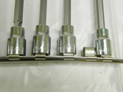 SK Hex Bit Socket Set: 3/8" Drive, 7 Pc, 3 to 10 mm Hex 19748 INCOMPLETE