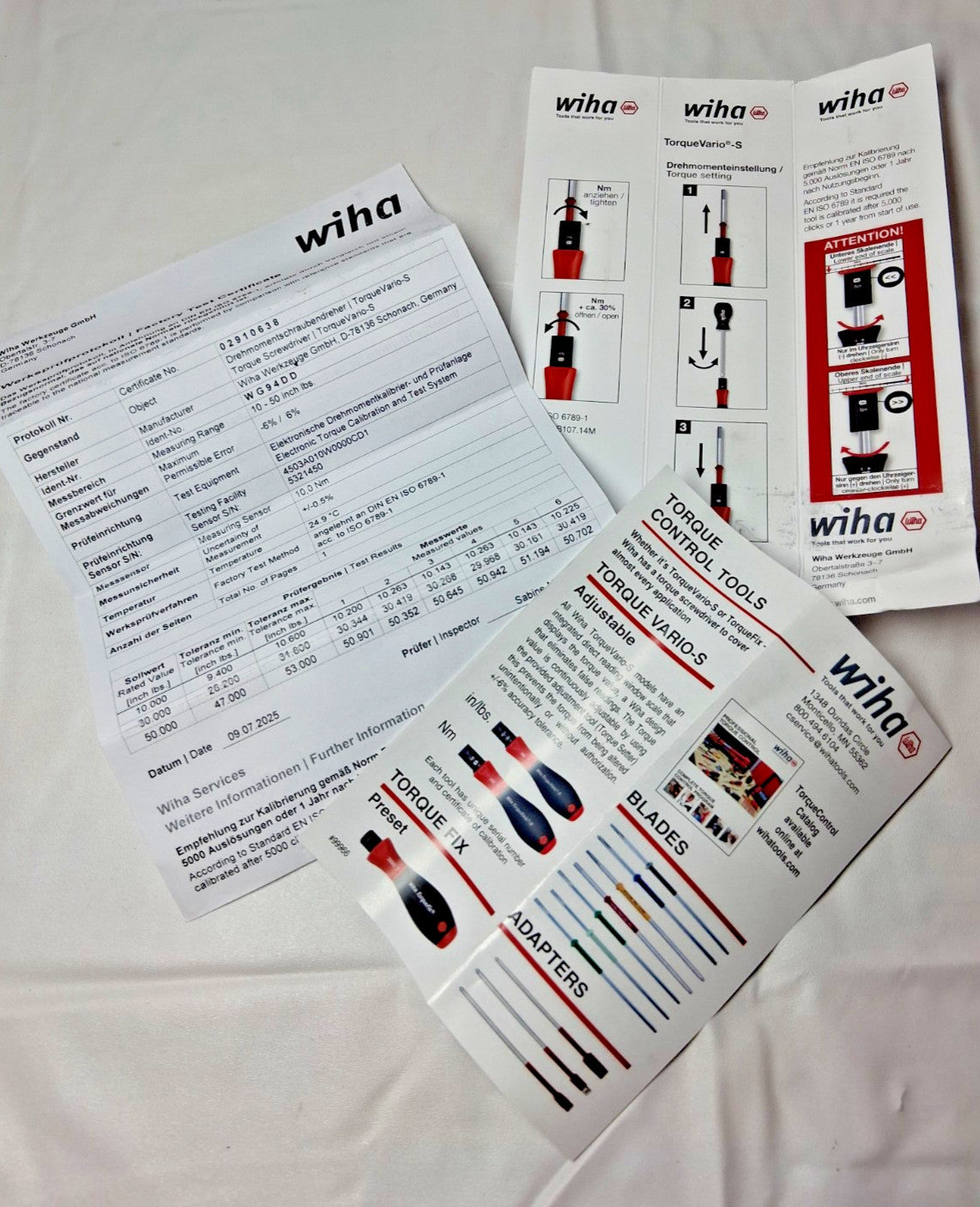 Wiha Adjustable Torque Screwdriver 0.8 to 5 N·m 28553