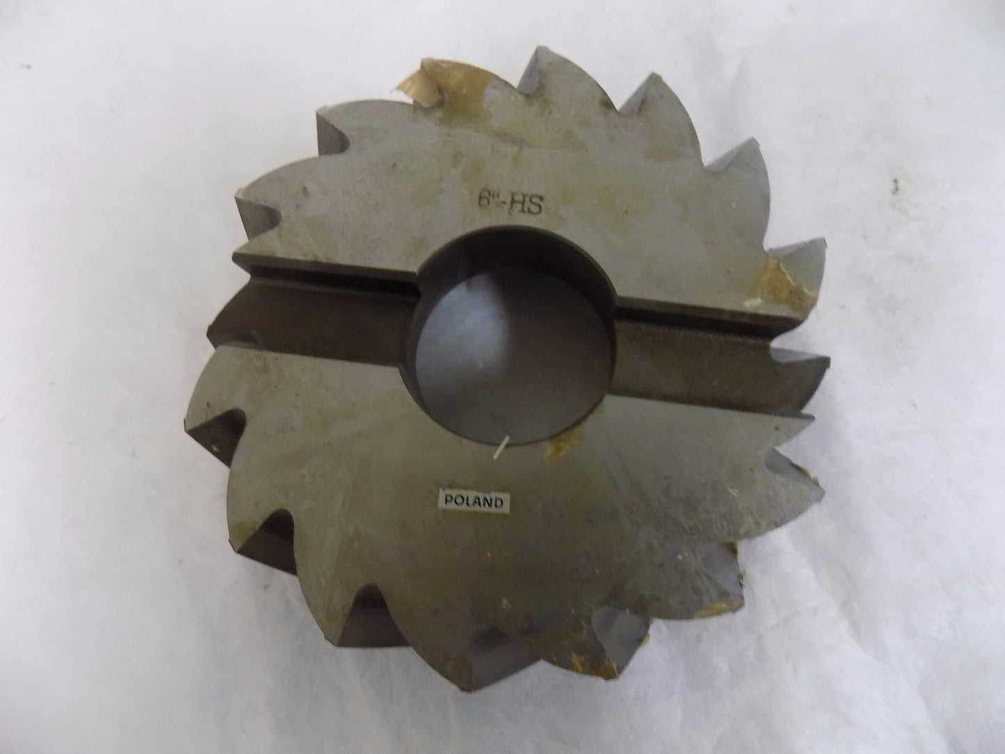 Keo #09620 6" x 2-1/4" x 2" Arbor Cut 16-Teeth HSS Left Hand Shel