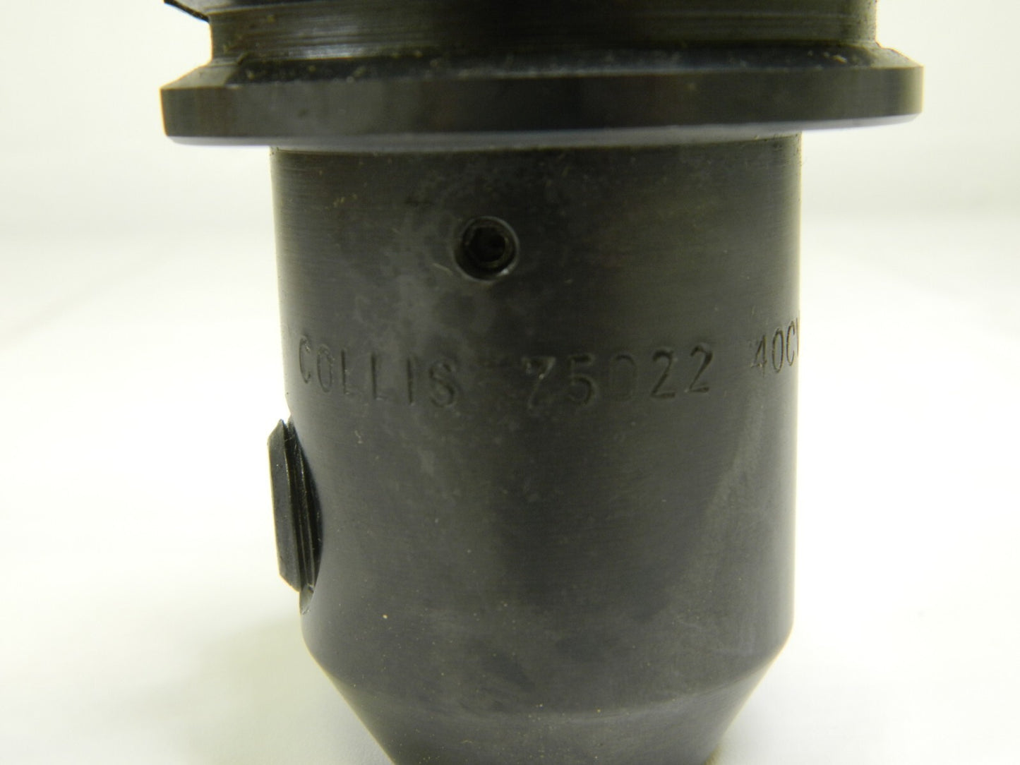 COLLIS TOOL End Mill Holder: CAT40 Taper Shank 3 Projection 75022
