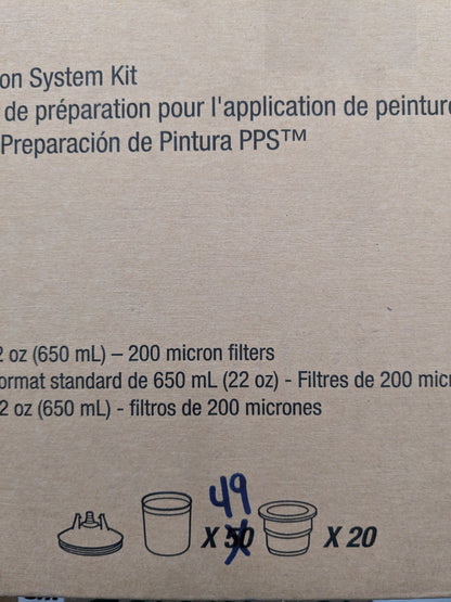 3M PPS 16000 Paint Preparation System Kit 7010029840 INCOMPLETE