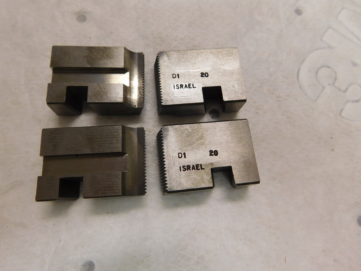 Vargus High Speed Steel 4 Pc Chaser Set 1" x 24" CMF33 HK10 D-1"