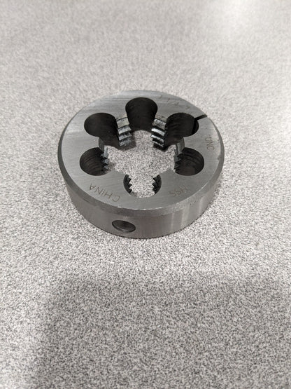 Round Die: 1-1/4-7, High Speed Steel 314-1484