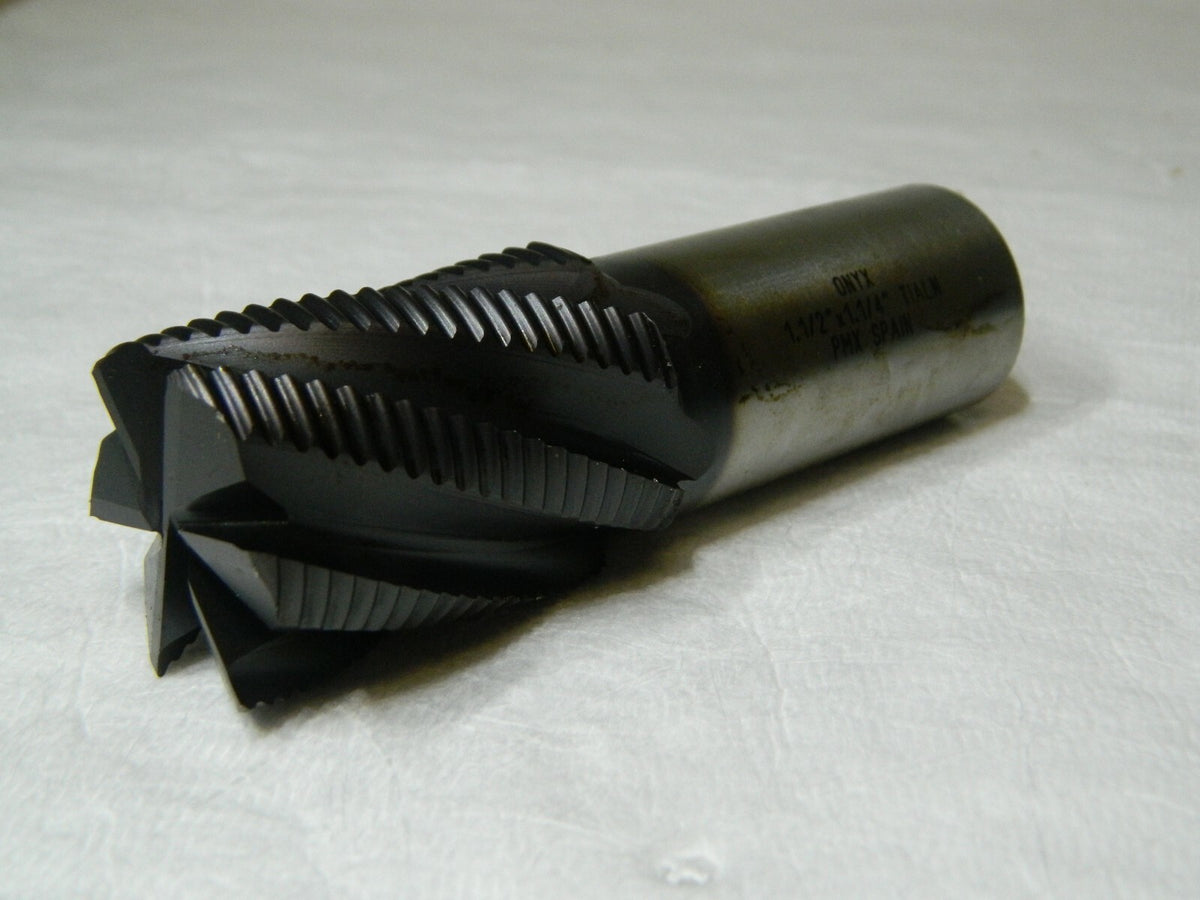 Onyx Roughing End Mill 1-1/2" x 1-1/4" x 2" x 4-1/2" 6F PM T