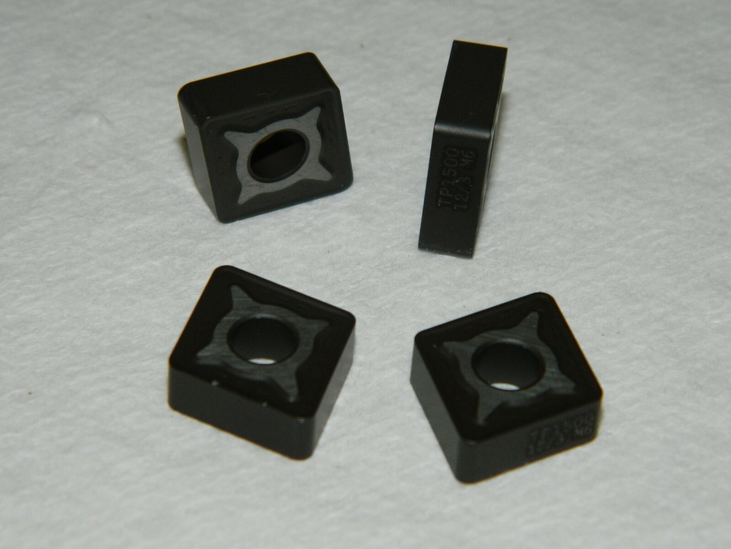 Pro-Grade Carbide Turning Inserts 4 Pack CNMG433 M6 TP1500 Grade 76178
