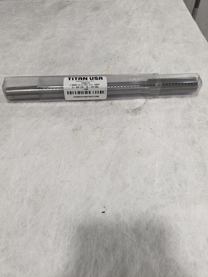 Titan Chucking Reamer: 3/4" Dia, 9-1/2" OAL, 2-3/4" Flute Length