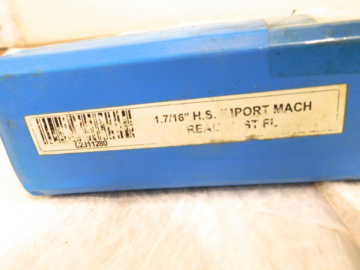 Interstate HSS Chucking Reamer 1-7/16 Diameter 3.5 Fl Lgth 12.5 OAL 02311280