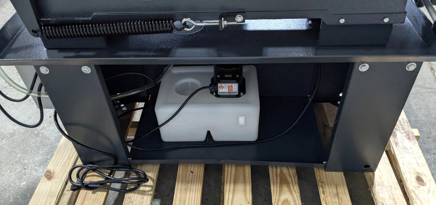 DAKE SE912  9 x 12  Horizontal Bandsaw 110v  1HP  Step Pulley  *Scratch & Dent*
