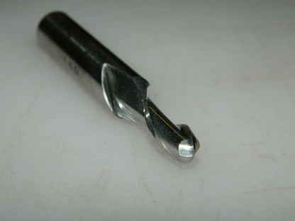 Cleveland SQR End Mills 1/4" Dia 1/2" LOC 3/8" Shank Dia 2FL HSS  QTY 2  C41607