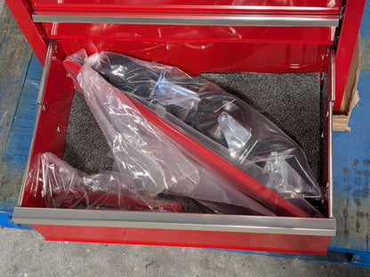 Proto Roller Cabinet Tool Box 11-Drawer 42" x 27" x 18" Steel Red