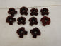 MERIT ABRASIVES qty 10 1-1/2 x 1/2" Very Fine 2 Ply Cross Buff 08834188585