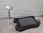 Pro Lube Mobile Oil Drain Container w/ Rotary Pump 17 Gal. Capacity TD/HD/17P