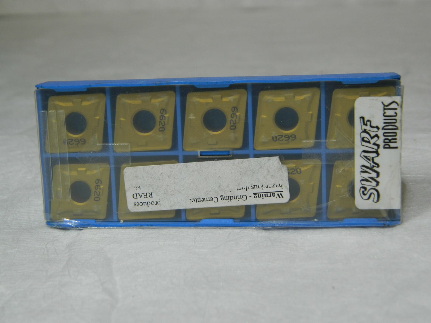 Swarf Carbide Turning Inserts CNMG543E-R Grade 6620 QTY 10 04048930