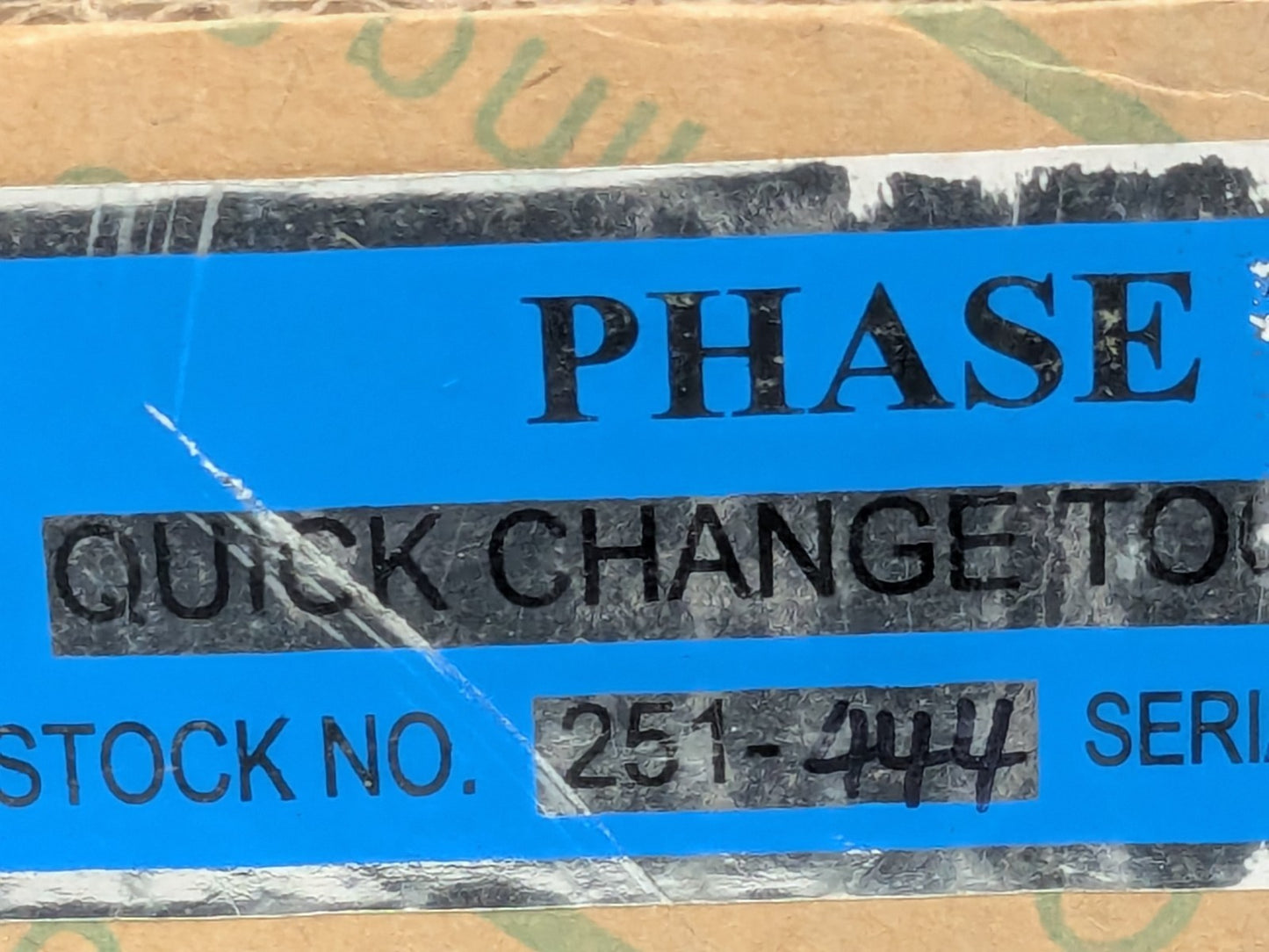 Phase II 5 Piece Tool Holder Set Series CA W/O TOOL POST 251-444 INCOMPLETE