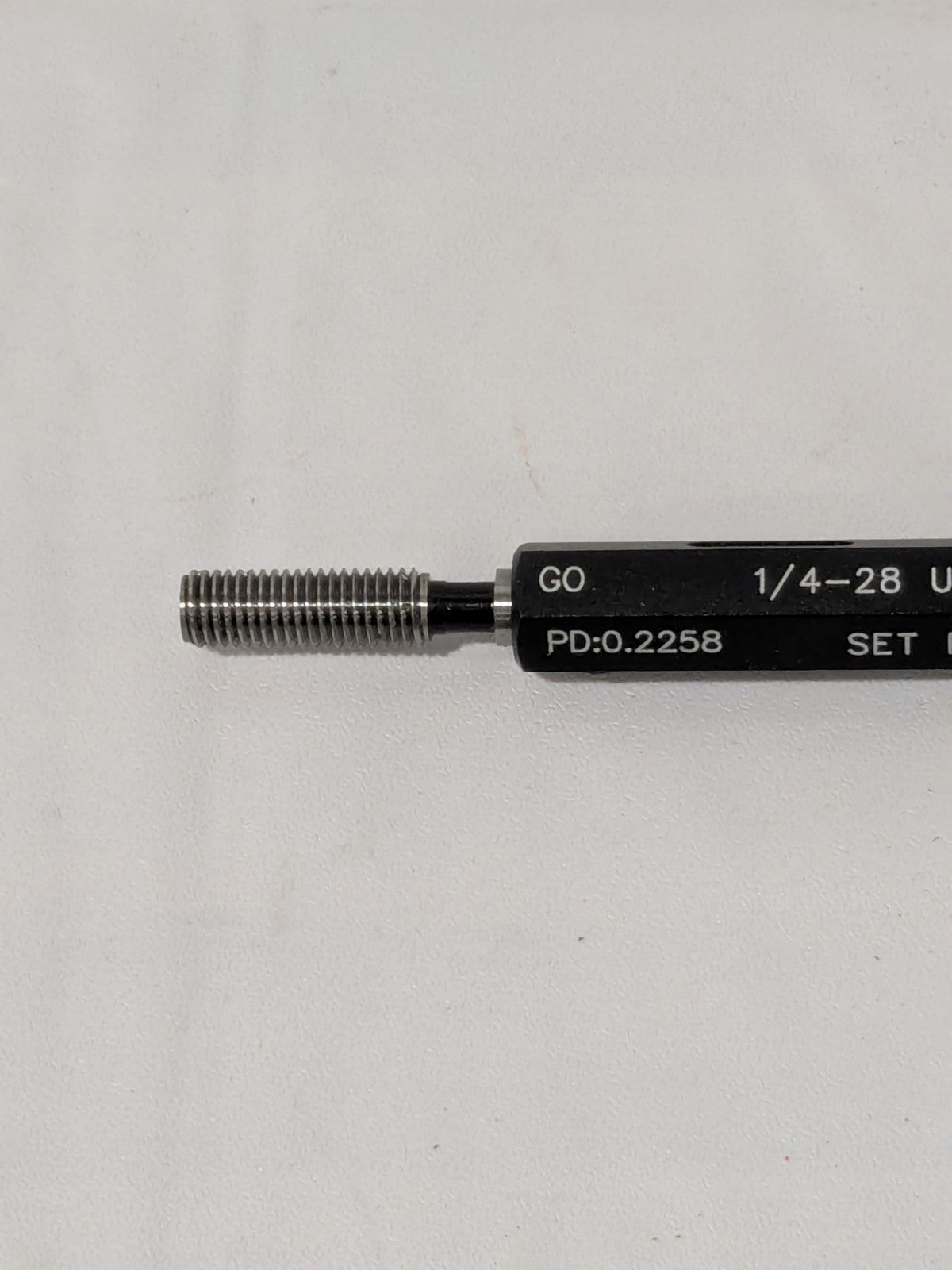 SPI Truncated Taperlock Gage: 1/4-28 UNF, Go & No Go, 2A 23-154-8